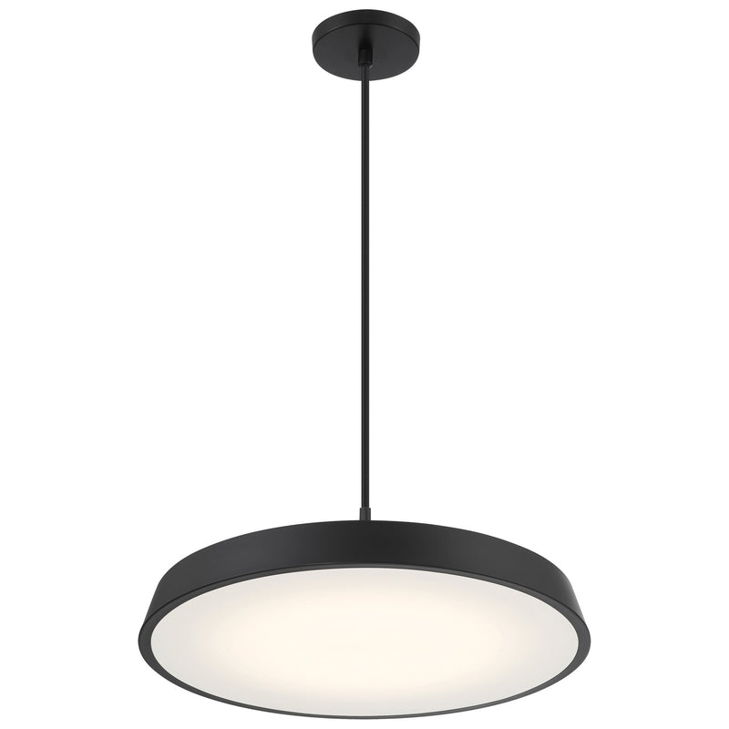 Tallinn LED Pendant in Matte Black
