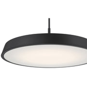 Tallinn LED Pendant in Matte Black