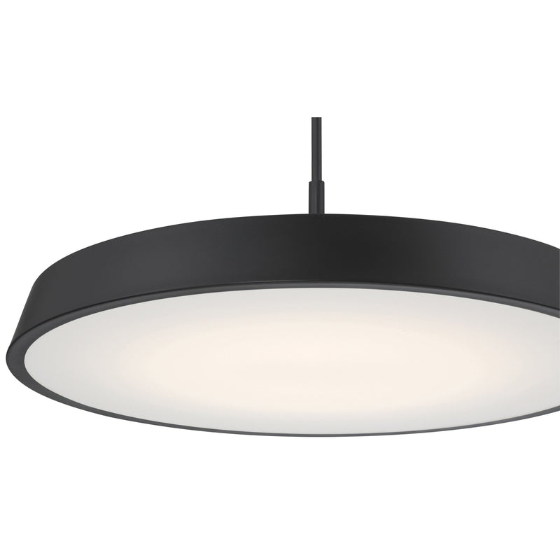 Tallinn LED Pendant in Matte Black