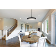 Tallinn LED Pendant in Matte Black