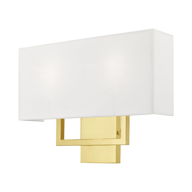 Pierson 2-Light 16" ADA Wall Sconce in Polished Brass