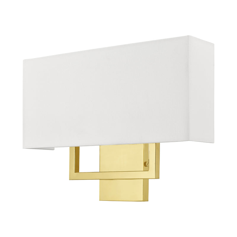Pierson 2-Light 16" ADA Wall Sconce in Polished Brass