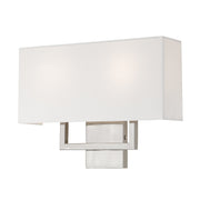Pierson 2-Light 16" ADA Wall Sconce in Brushed Nickel
