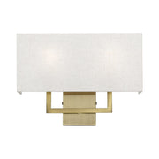 Pierson 2-Light 16" ADA Wall Sconce in Antique Brass