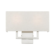 Pierson 2-Light 16" ADA Wall Sconce in Brushed Nickel