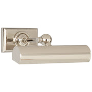 Cabinet Maker 8" Picture Light in Polished Nickel