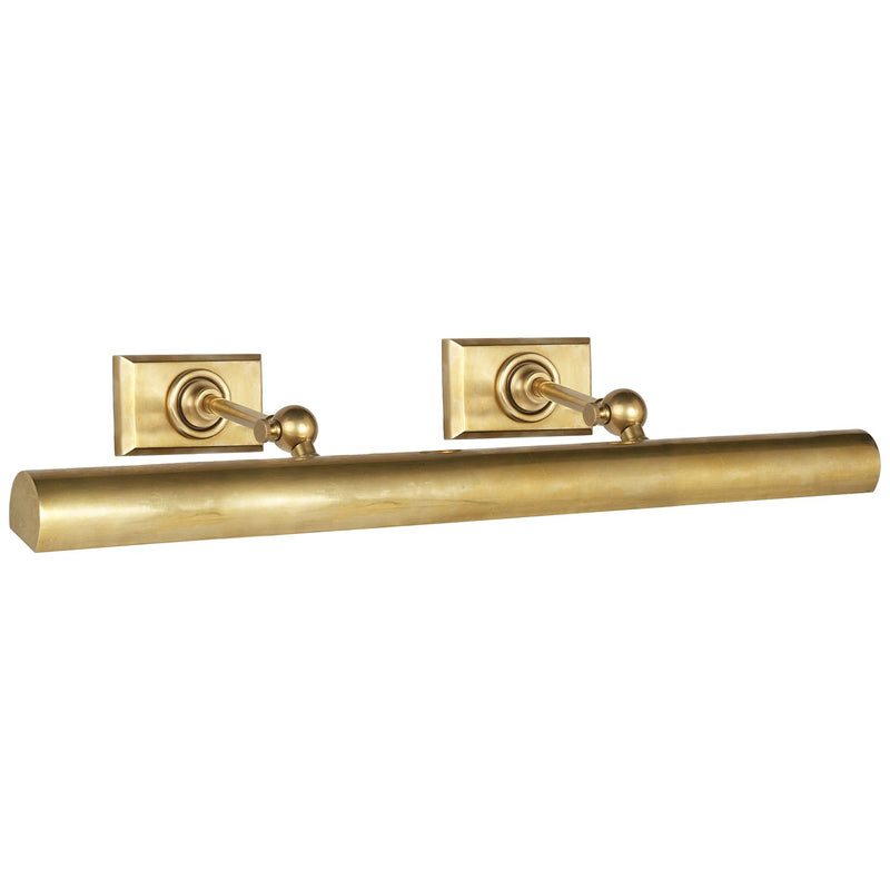 Cabinet Maker 24" 2-Light Picture Light in Hand-Rubbed Antique Brass