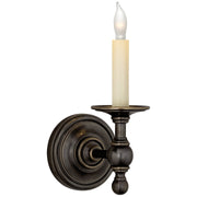 Classic Single Wall Sconce in Bronze