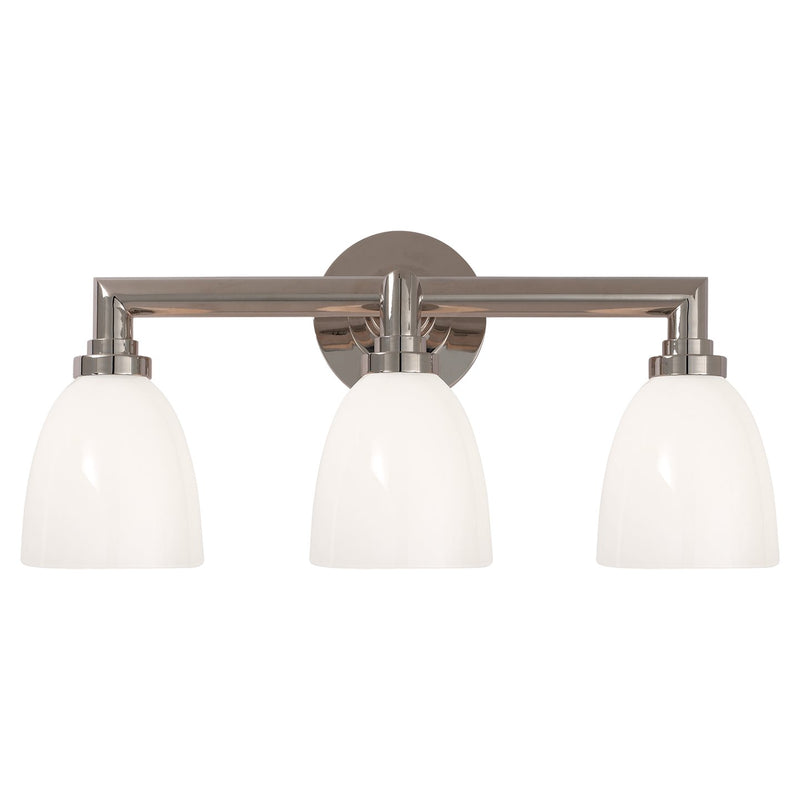Wilton 3-Light Bath Vanity Light in Chrome