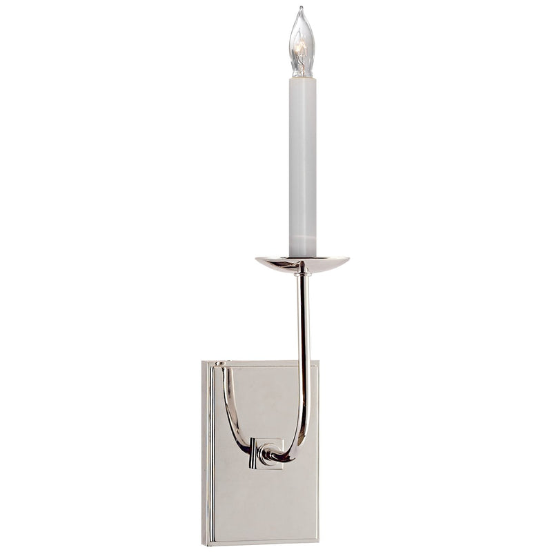 TT Single Wall Sconce in Polished Nickel