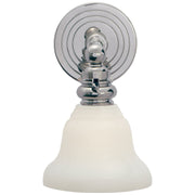 Boston Functional Single Wall Sconce in Chrome