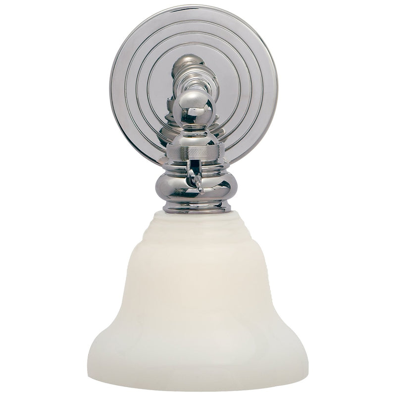 Boston Functional Single Wall Sconce in Chrome