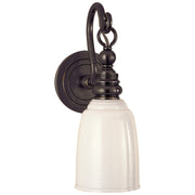 Boston Loop Arm Wall Sconce in Bronze