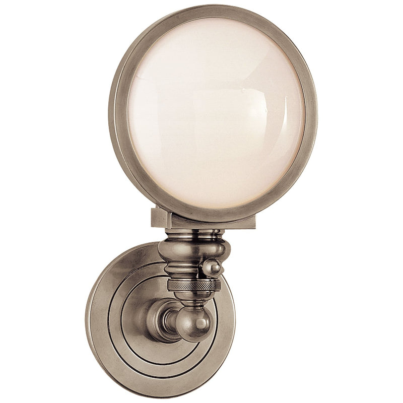 Boston Head Light Wall Sconce in Antique Nickel