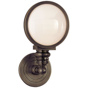 Boston Head Light Wall Sconce in Bronze