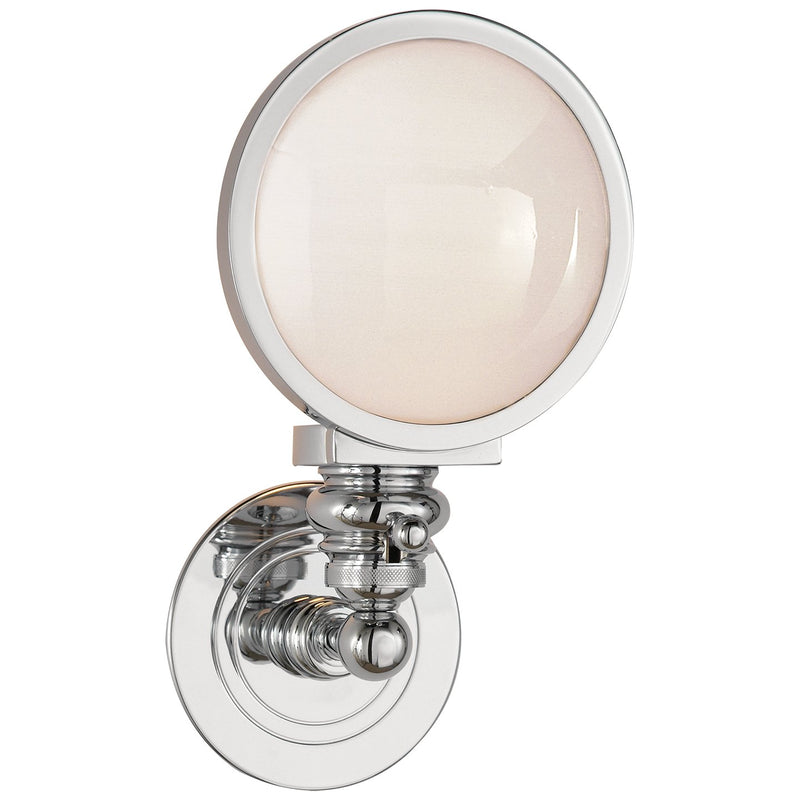 Boston Head Light Wall Sconce in Chrome