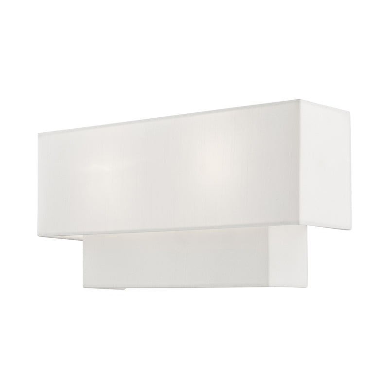 Ada 2-Light 16" ADA Wall Sconce in Brushed Nickel