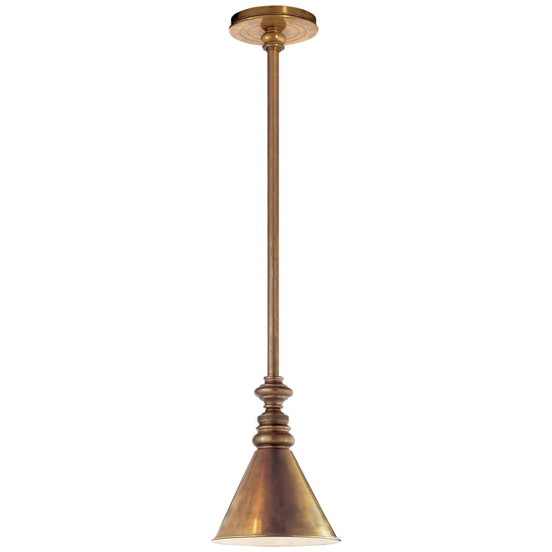 Boston Mini Pendant in Hand-Rubbed Antique Brass