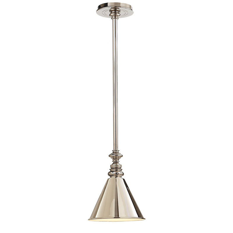 Boston Mini Pendant in Polished Nickel