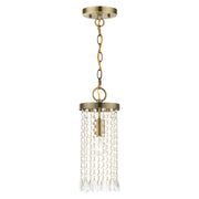 Elizabeth Mini Pendant in Antique Brass