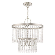Elizabeth 4-Light Chandelier in Brushed Nickel