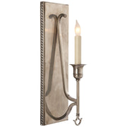 Savannah Wall Sconce in Sheffield Silver
