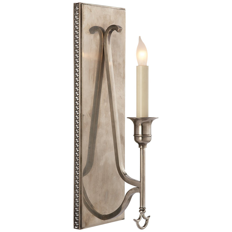 Savannah Wall Sconce in Sheffield Silver