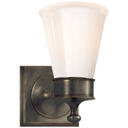 Siena Single Wall Sconce in Bronze