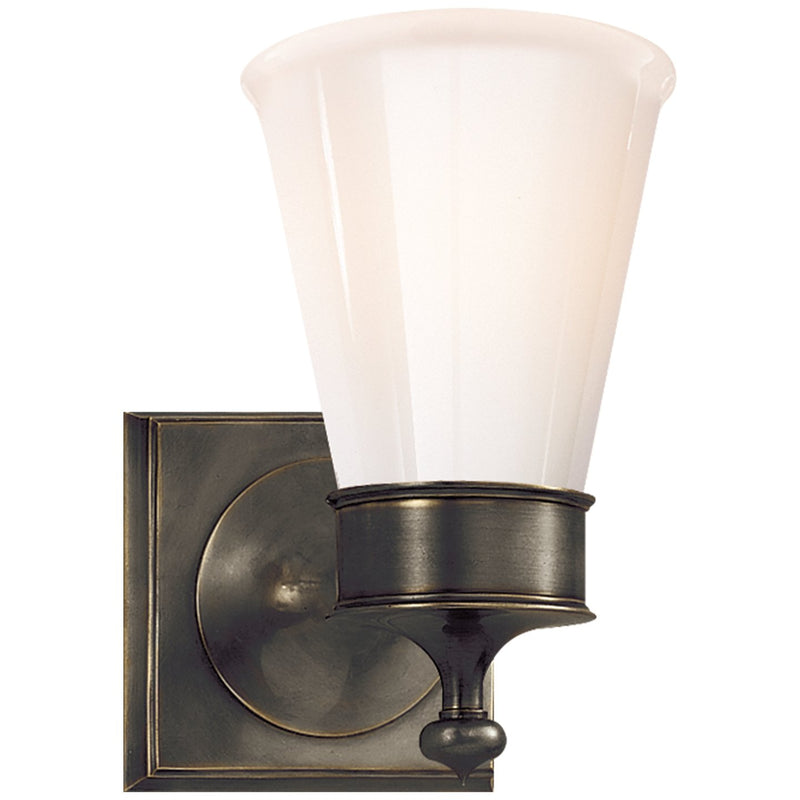 Siena Single Wall Sconce in Bronze