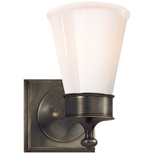 Siena Single Wall Sconce in Bronze