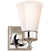 Siena Single Wall Sconce in Polished Nickel