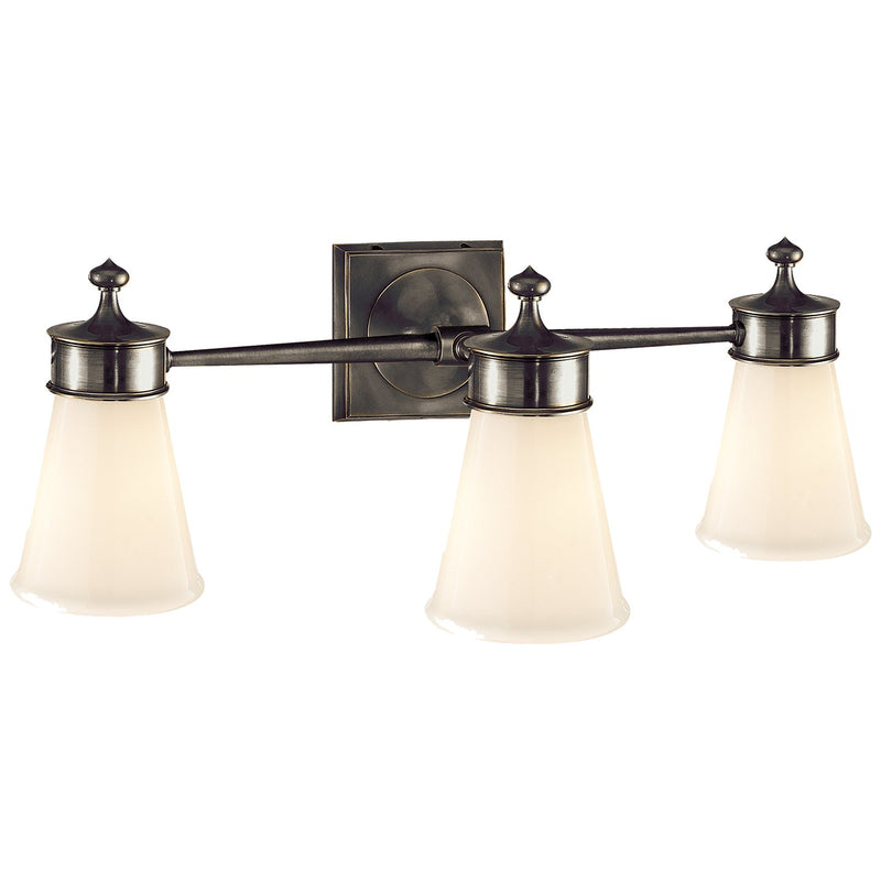 Siena 3-Light Bath Vanity Light in Bronze