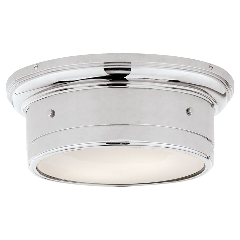 Siena Small 2-Light Flush Mount in Chrome