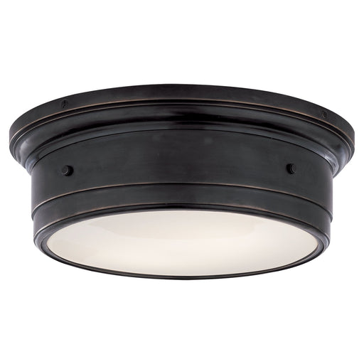 Siena Large 2-Light Flush Mount in Bronze