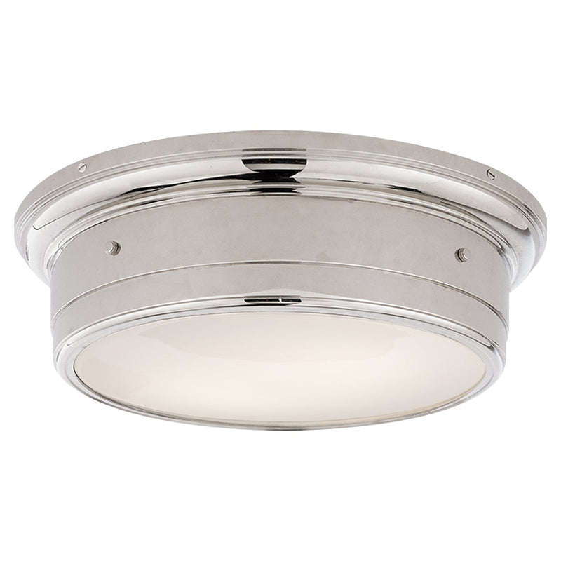 Siena Large 2-Light Flush Mount in Chrome