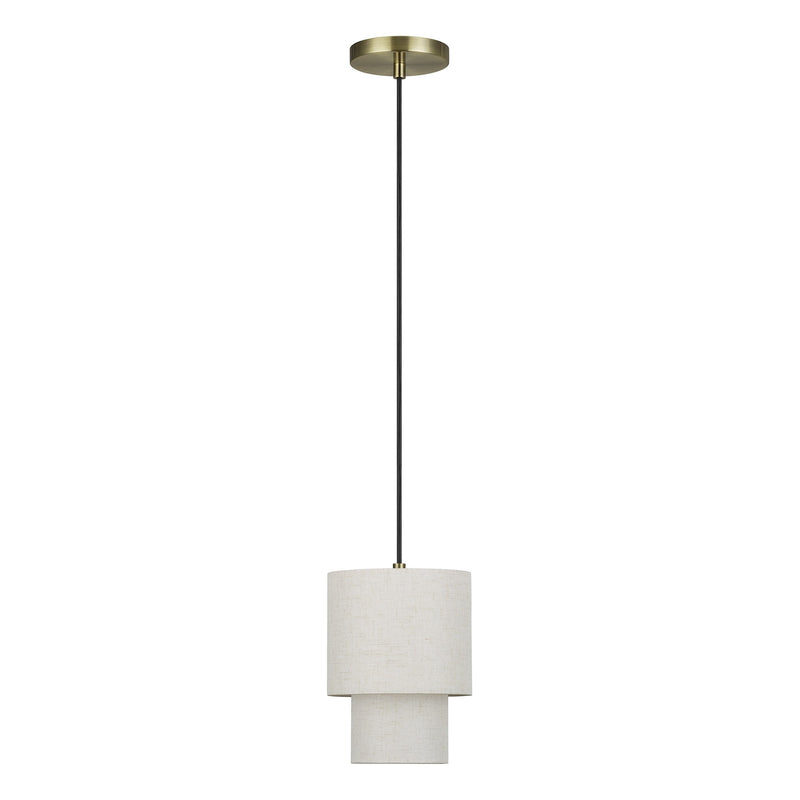 Monroe Mini Pendant in Antique Brass