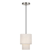 Monroe Mini Pendant in Brushed Nickel