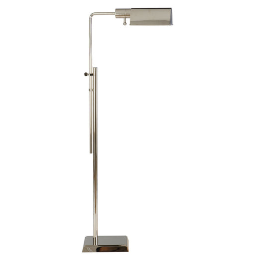 Pask Pharmacy Floor Lamp in Polished Nickel