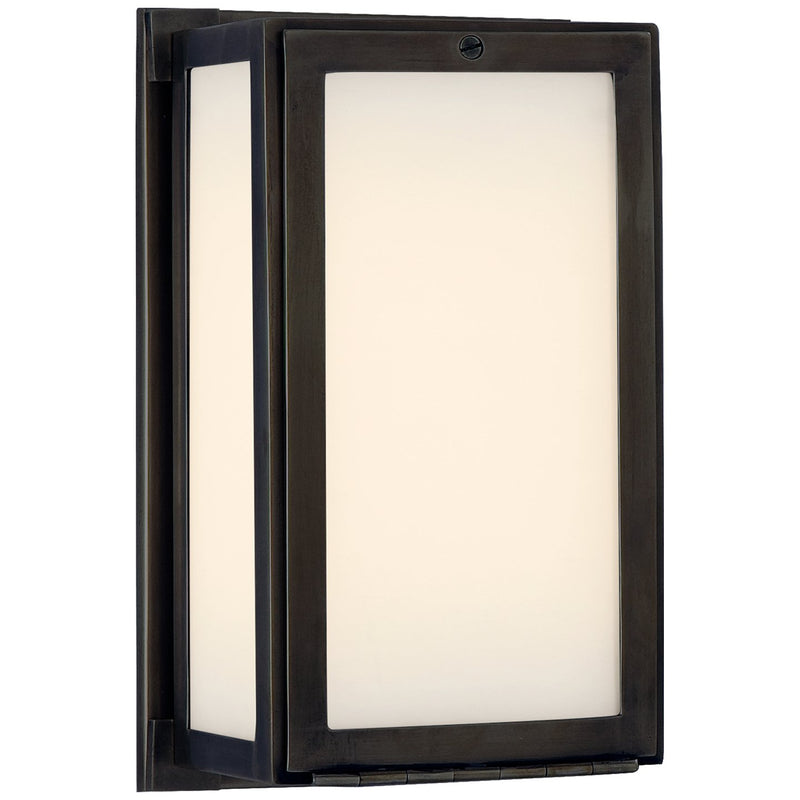 Mercer Short Box Wall Sconce in Bronze