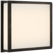 Mercer Square Box 2-Light Wall Sconce in Bronze