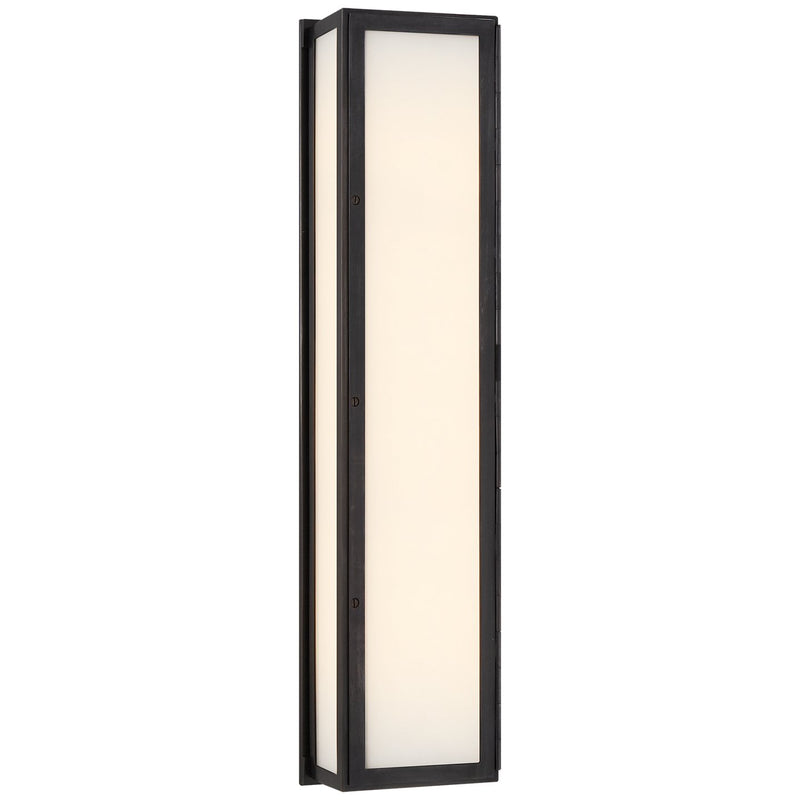 Mercer Long Box 3-Light Wall Sconce in Bronze
