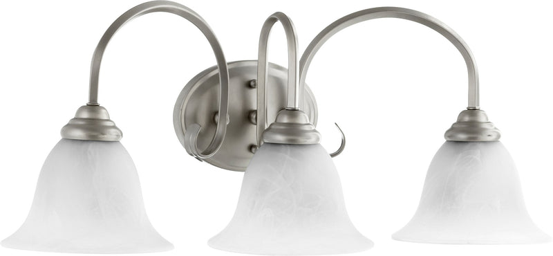 Spencer 3 Light Vanity in Classic Nickel