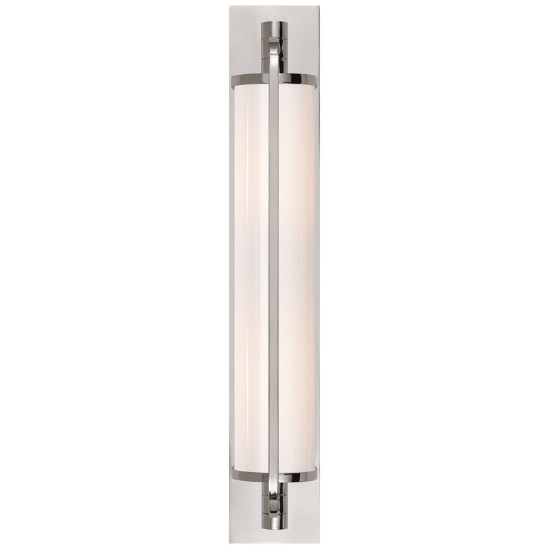 Keeley Tall Pivoting 2-Light Bath Sconce in Polished Nickel