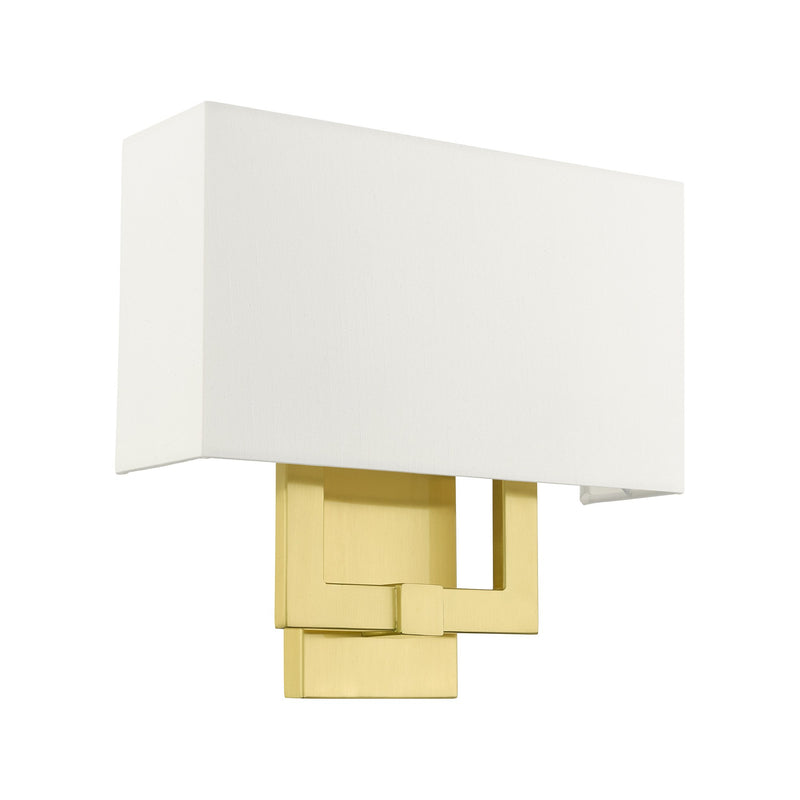 Ada 2-Light 12.5" Tall ADA Wall Sconce in Satin Brass