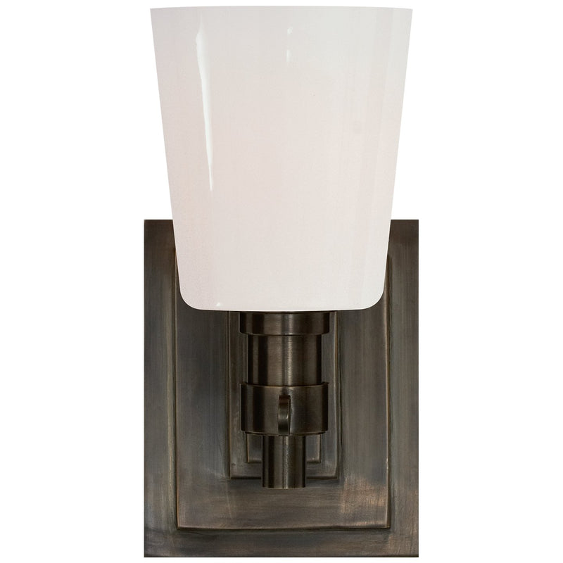 Bryant Single Bath Sconce in Bronze