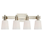 Bryant 4-Light Bath Vanity Light in Polished Nickel