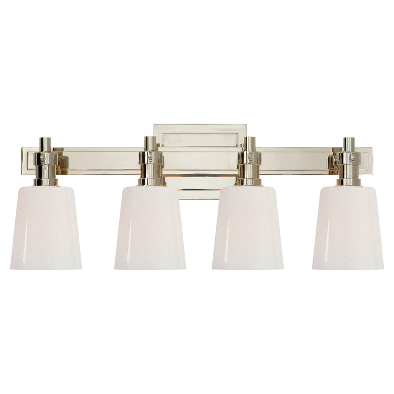 Bryant 4-Light Bath Vanity Light in Polished Nickel