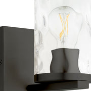 Steinway 1 Light Wall Sconce in Matte Black