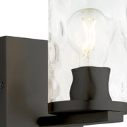 Steinway 1 Light Wall Sconce in Matte Black