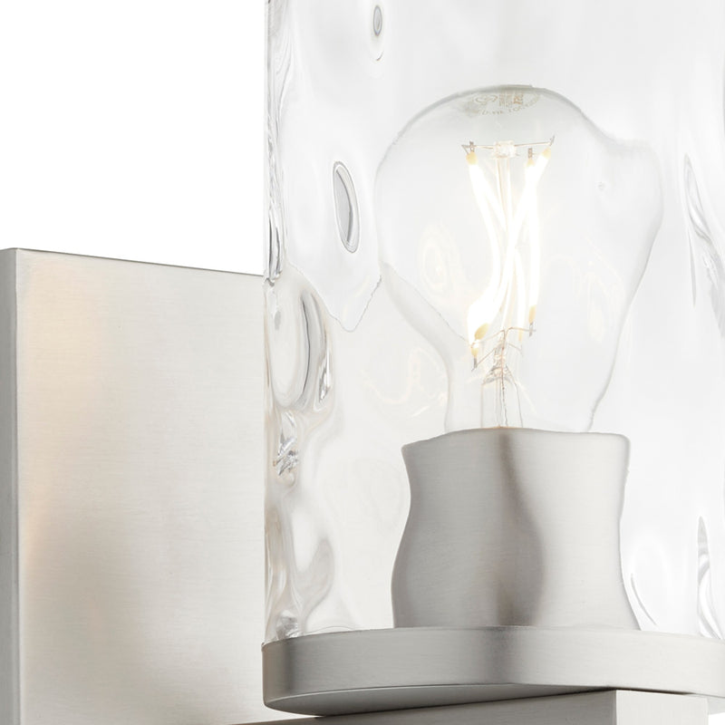 Steinway 1 Light Wall Sconce in Satin Nickel